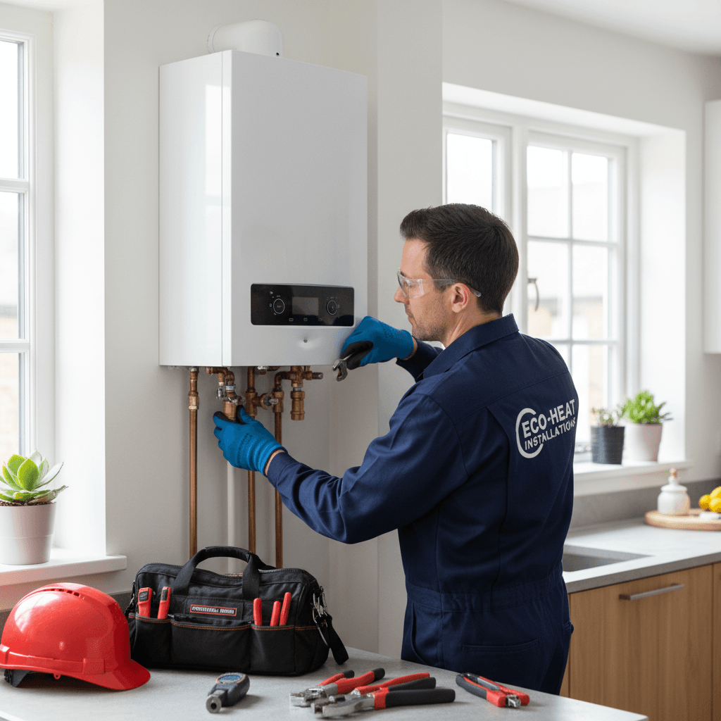 Tecnico specializzato che verifica documentazione per le detrazioni fiscali 65%